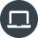 Laptop computer icon
