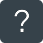 Question mark icon on dark grey background