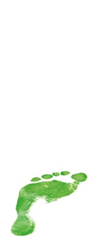 footprints left
